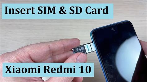 How to install or change a SIM or SD memory card .
